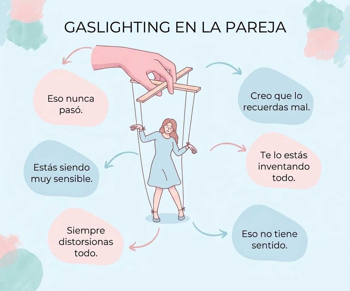 luz de gas en la pareja